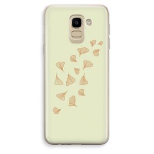 Falling Leaves: Samsung Galaxy J6 (2018) Transparant Hoesje