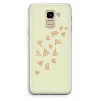 Falling Leaves: Samsung Galaxy J6 (2018) Transparant Hoesje
