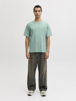 Jack & Jones Jjestar Jj Tee Ss Noos T-shirts Mineral Blue