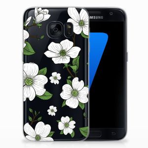 Samsung Galaxy S7 TPU Case Dogwood Flowers