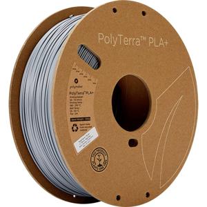 Polymaker PM70947 Regular Filament PLA+ Gering kunststofgehalte, Hoge stijfheid 1.75 mm 1000 g Grijs PolyTerra™ 1 stuk(s)