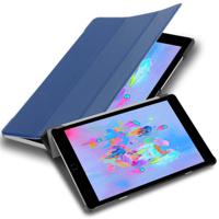 Cadorabo Tablet Hoesje geschikt voor Apple iPad PRO (9.7 inch) Case in JERSEY DONKER BLAUW - Beschermhoes Cover Auto