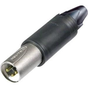 Neutrik NC3FM-C XLR-connector Stekker, recht, Bus, recht Aantal polen: 3 Zilver 1 stuk(s)