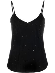 Zadig&Voltaire débardeur à ornements en cristal - Noir