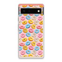Pink donuts: Google Pixel 6 Transparant Hoesje