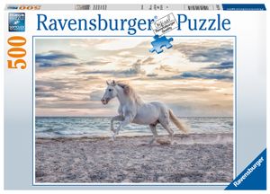 Ravensburger puzzel 500 stukjes Paard op het strand