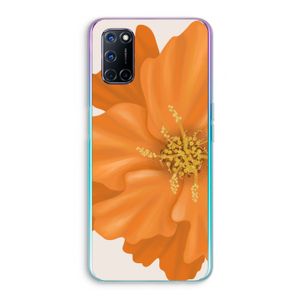 Orange Ellila flower: Oppo A92 Transparant Hoesje