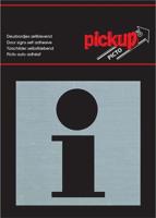 Route Alu Picto 80 x 80 mm Sticker info - Pickup