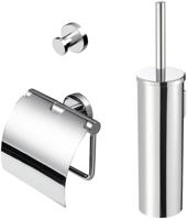 Geesa Nemox toilet accessoireset 3-in-1 Chroom