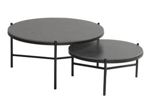 Hartman | Carson Koffietafel Ø82 x 38 cm | Black