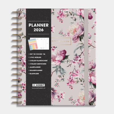 A5+ Planner 2026 Kersenbloesem