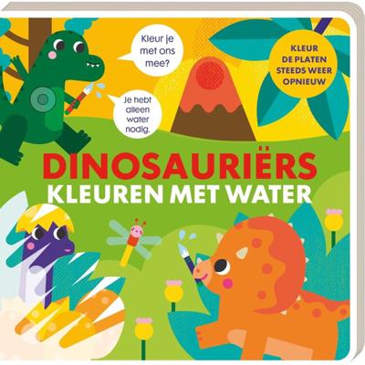 ImageBooks Kleuren met water - dinosauriërs ImageBooks Kleuren met water - dinosauriërs