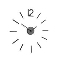 Umbra Blink wandklok 100x100x4cm Aluminium zwart 1005400-040