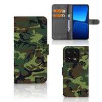 Xiaomi 13 Pro | Telefoon Hoesje | Army Dark