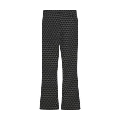 Indian Blue Jeans Winter flare broek meisjes - zwart - fancy