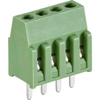 TE Connectivity 282836-5 Klemschroefblok 1.31 mm² Aantal polen 5 Groen 1 stuk(s)