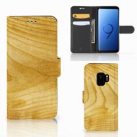 Samsung Galaxy S9 | Book Style Case | Licht Hout