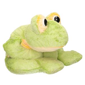 Mega grote pluche kikker knuffel dier - appelgroen - 97 cm - dieren