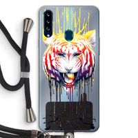 Fading: Samsung Galaxy A20s Transparant Hoesje met koord