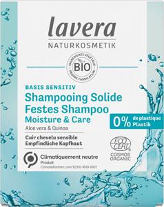 Lavera Basis Sentitiv shampoo bar moisture&care bio FR-NL (50 gr)