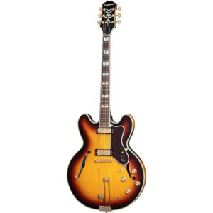 Epiphone Original Collection Sheraton Vintage Sunburst semi-akoestische gitaar met premium gigbag