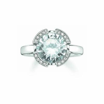 Dames ring Thomas Sabo TR2038-051-14 (14) (12) - Maat: 14