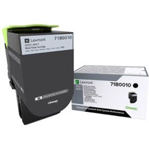 Lexmark 71B0010 Lasertoner Zwart toners & lasercartridge