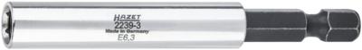 HAZET Adapter 2239-3 · 1/4 inch (6,3 mm) zeskant massief · 1/4 inch (6,3 mm) zeskant hol · Lengte: 75 mm