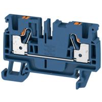 Weidmüller 2534380000 Doorgangsklem 6.1 mm Spanveer Donkerblauw 100 stuk(s)