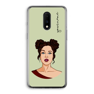 Pop-Art Creator: OnePlus 7 Transparant Hoesje