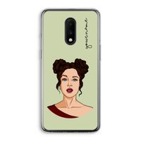 Pop-Art Creator: OnePlus 7 Transparant Hoesje