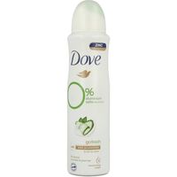 Dove Deodorant spray go fresh cucumber 0% (150 ml) - thumbnail