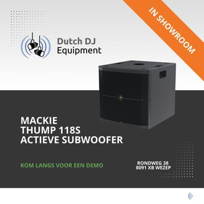 MACKIE SMK THUMP118S subwoofer