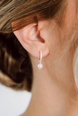 Perlenbräute Anni Oorbellen