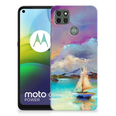 Smartphone hoesje Motorola Moto G9 Power Boat