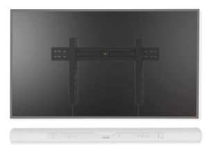 Cavus Muurbeugels voor Sonos Arc & 37-70 Inch televisie TV beugel Wit