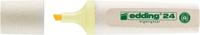 Markeerstift edding 24 eco 2-5mm pastel geel | 10 stuks