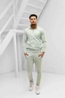 Under Armour Rival Knit Trainingspak Heren Lichtgroen/Geel - Maat XS - Kleur: LichtgrijsGeel | Soccerfanshop