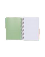 HEMA Collegeblok 4-in-1 Gelinieerd Orang-oetan A5 HEMA Collegeblok 4-in-1 Gelinieerd Orang-oetan A5