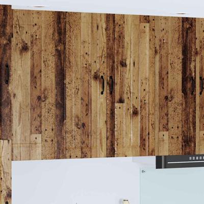 Keukenkast aan de muur Oud Hout 80 x 31 x 100 cm Bewerkt hout Keukenkast aan de muur Oud Hout 80 x 31 x 100 cm Bewerkt hout
