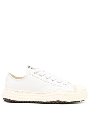 Maison MIHARA YASUHIRO baskets en toile - Blanc