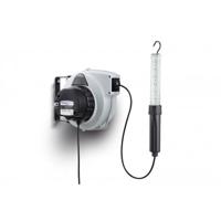 Mavel haspel met led looplamp 15mtr