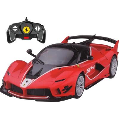 Ferrari FXX K Evo bouwpakket - TURBO CHALLENGE - Auto met afstandsbediening - Rood - 1/18