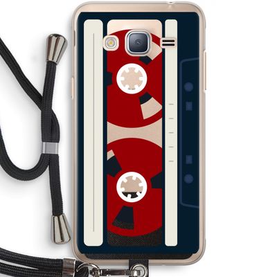 Here's your tape: Samsung Galaxy J3 (2016) Transparant Hoesje met koord
