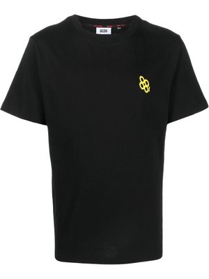GCDS t-shirt en coton à imprimé graphique - Noir