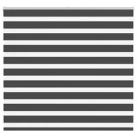 VidaXL Zebra rolgordijn 160x100 cm stofbreedte 155,9 cm zwart