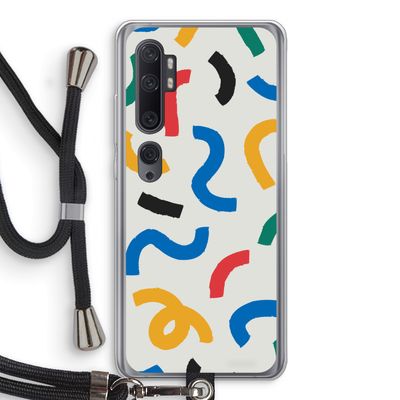 Illustratieve pop 2: Xiaomi Mi Note 10 Transparant Hoesje met koord