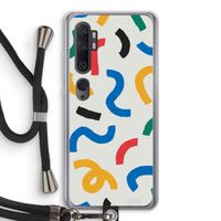 Illustratieve pop 2: Xiaomi Mi Note 10 Transparant Hoesje met koord