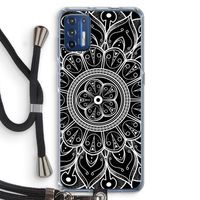 Roses Are Red: Motorola Moto G9 Plus Transparant Hoesje met koord