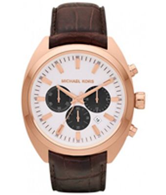 Horlogeband Michael Kors MK8271 Leder Staal 24mm